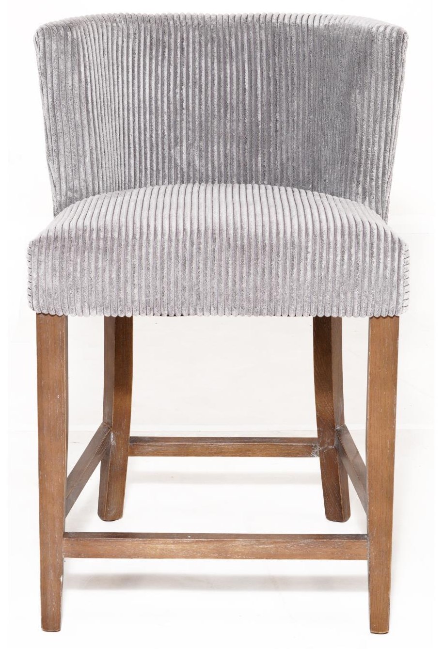 Grey wash sales counter stool